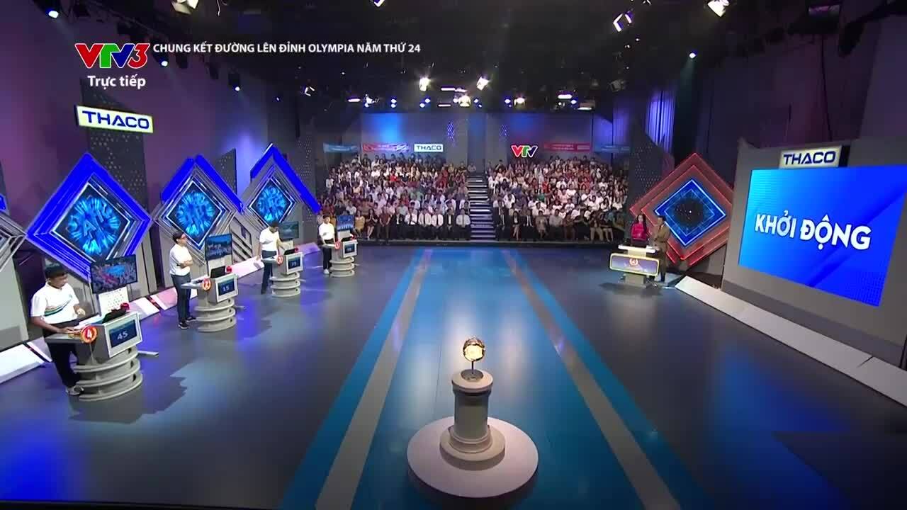 Phần thi Vượt chướng ngại vật chung kết Olympia 2024